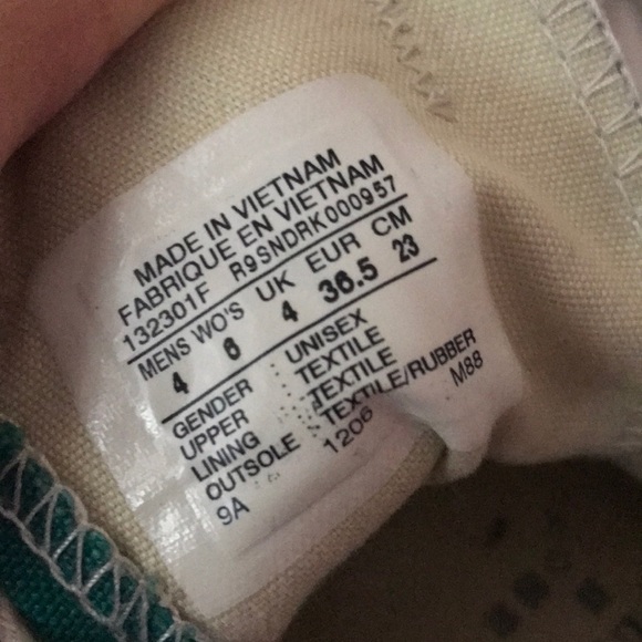 Teal Converse - Picture 6 of 6